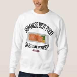 サーモンの刺身(ビンテージ風) SWEATSHIRT