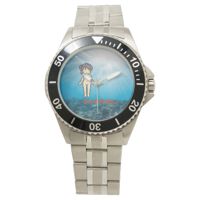 シィカちゃん　海底 ARMBANDUHR (Vorderseite)