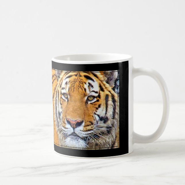 シベリアンタイガー コーヒーマグカップ KAFFEETASSE (Rechts)