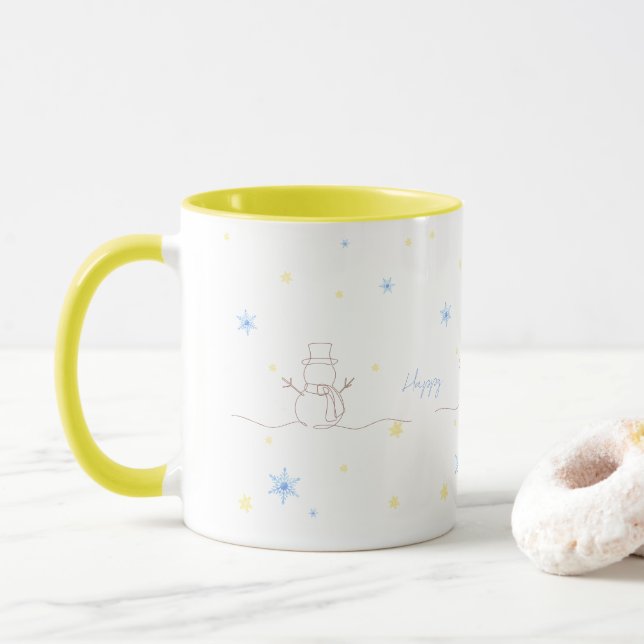 シンプルなクリスマス スノーマン♡ TASSE (Mit Donut)