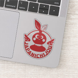 ジャパ日常 JapaNichijou ロゴ ステッカー Logo Sticker 背景透過