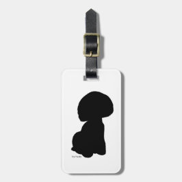 トイプードル ラゲージタグ toy poodle Luggage tag Gepäckanhänger