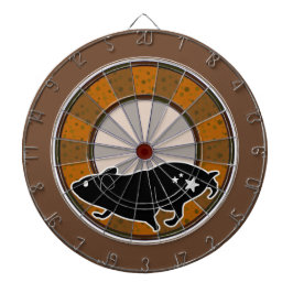 ハムスターと回し車 DARTSCHEIBE