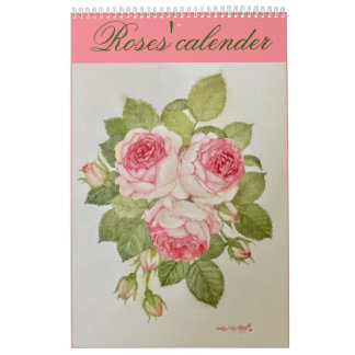 バラとお花のカレンダー KALENDER