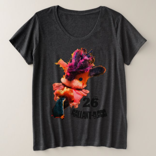 バンビネッシーラグラン GROßE GRÖßE T-Shirt (Design vorne)