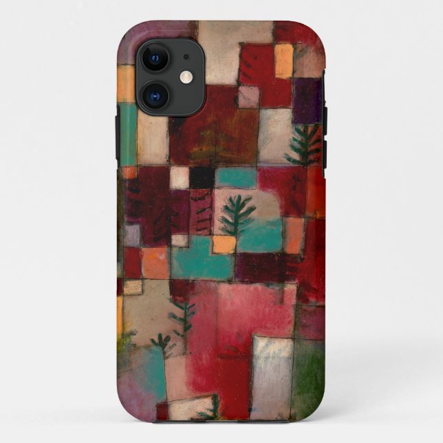 パウル・クレー （Paul Klee） 「レッドグリーンとヴィオレットイエローの鼓動」 Case-Mate iPhone Hülle (Rückseite)