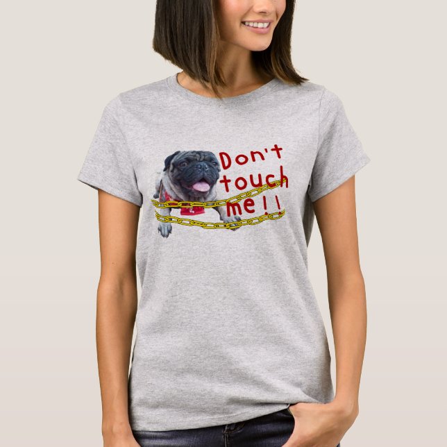 パグ Tシャツ T-Shirt (Vorderseite)