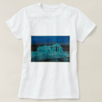 パルテノン神殿, Parthenon, Hiroshi Yoshida, Holzschnitt
