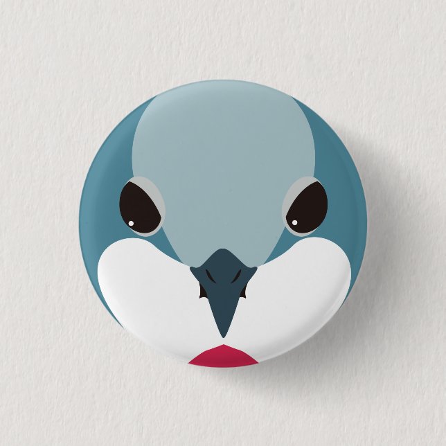 ヒムネバト-Luzon Bleeding-heart Button (Vorderseite)