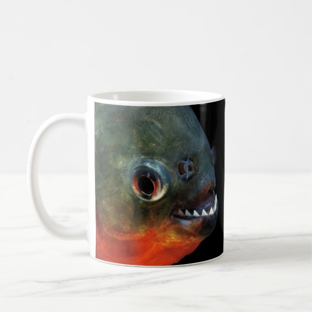 ピラニアのマグカップ KAFFEETASSE (Links)