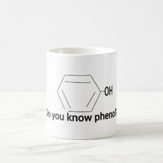 フェノール構造式カップ KAFFEETASSE