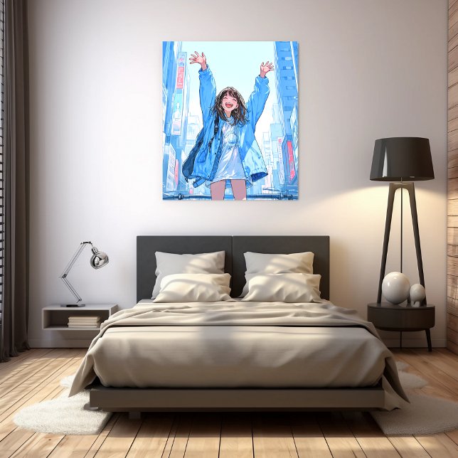 【フォロワー5万人記念】限定ポスター｜寿司娘 GenerativeAI Fotodruck (Von Creator hochgeladen)