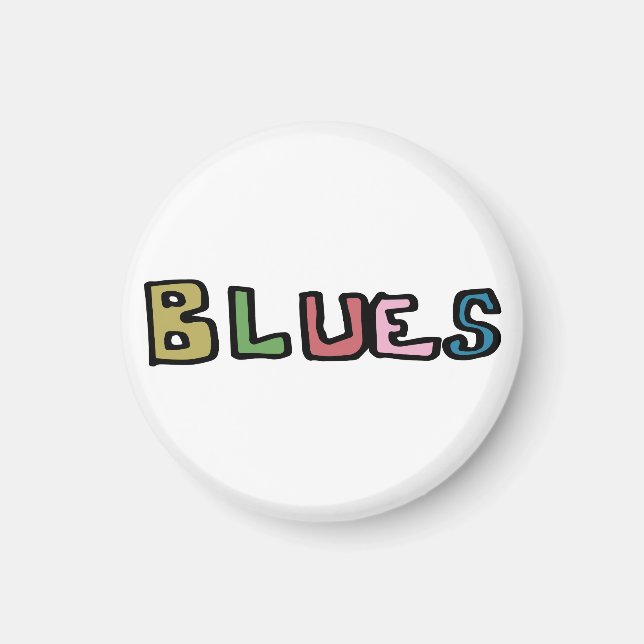 "ブルース" MAGNET (Vorne)