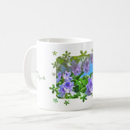 ホテイアオイ（花） コーヒーマグカップ KAFFEETASSE