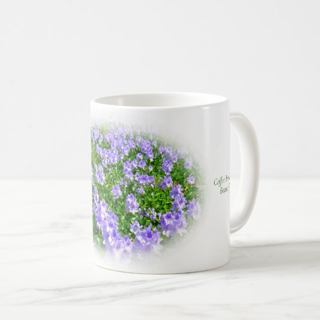 ホテイアオイ KAFFEETASSE (VorderseiteRechts)