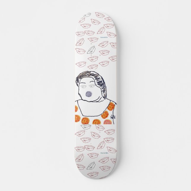 マーシャとマグロ SKATEBOARD (Vorne)