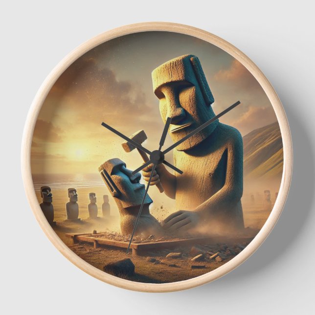 モアイの秘密 UHR (Vorderseite)