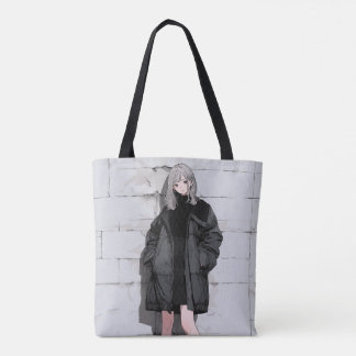リバーシブル・トートバック|寿司娘 GenerativeAI Tasche