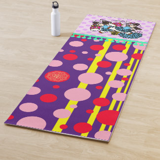ルナ様用　ストライプ（ピンク） YOGAMATTE