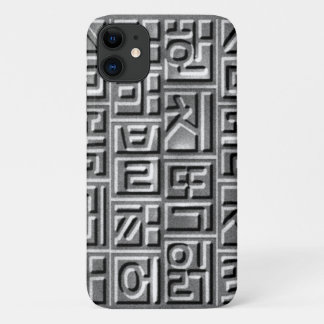 レリーフ風　ハングル Case-Mate iPhone HÜLLE