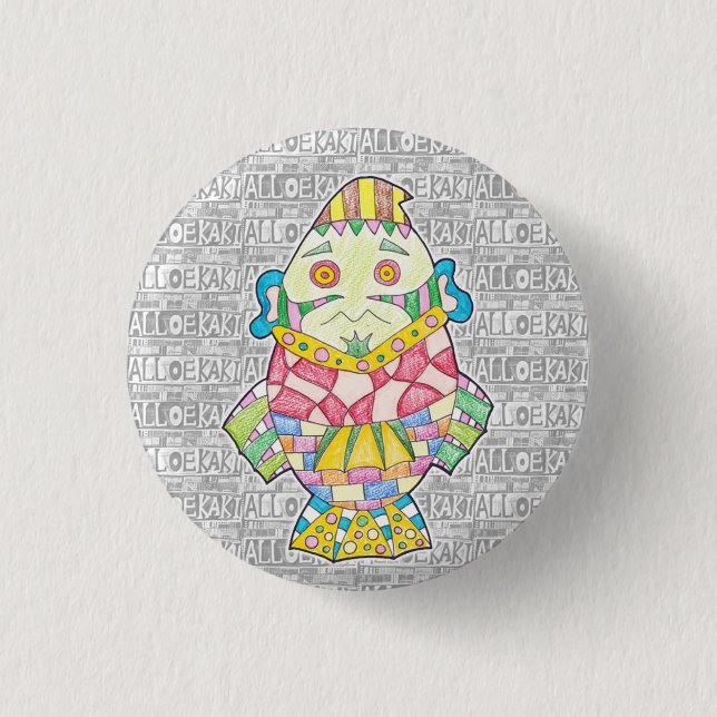 七福神/恵比寿 缶バッジ BUTTON (Vorderseite)