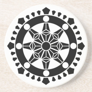 三 宅 輪 宝_紋 泉 之 SANDSTEIN UNTERSETZER