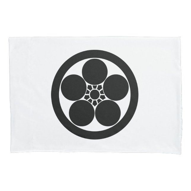 丸に梅鉢 KISSENBEZUG (Vorderseite)