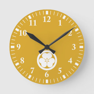 丸に酢漿草 RUNDE WANDUHR