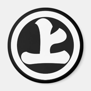 丸 に 上 の 字 MAGNET