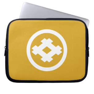 丸 に 井 桁 LAPTOPSCHUTZHÜLLE