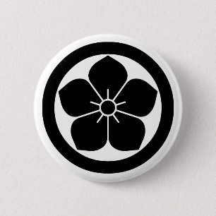 丸 に 桔 梗 BUTTON