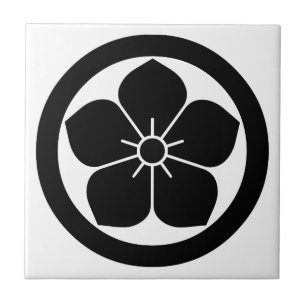丸 に 桔 梗 FLIESE