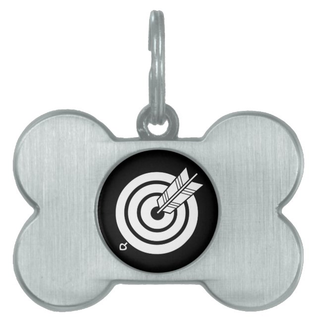 丸 的 に 当 り 矢 た TIERMARKE (Vorderseite)