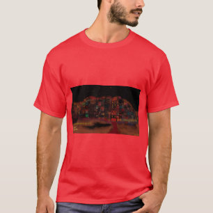 九 龍 城 (Die Stadt Kowloon ist ummauert) am T T-Shirt