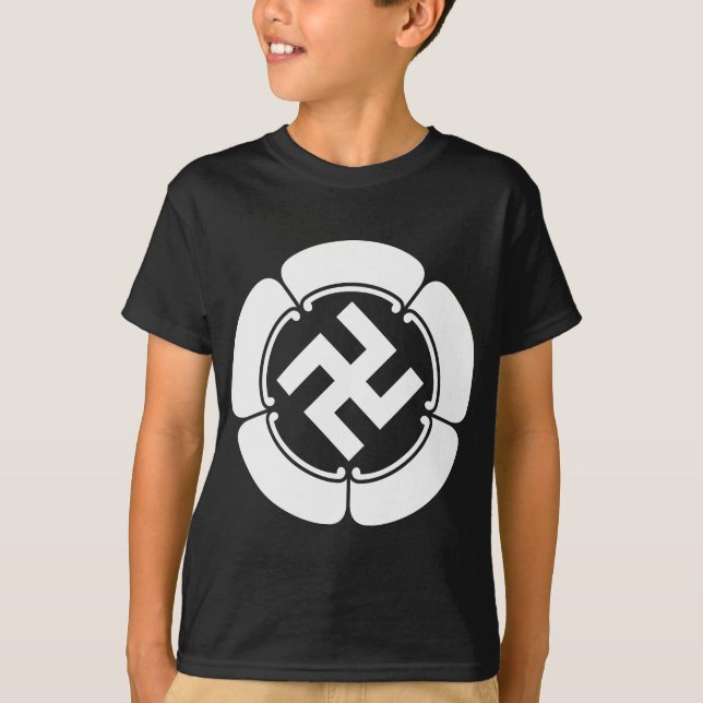 五瓜に隅立て五つ割り萬字 T-Shirt (Vorderseite)