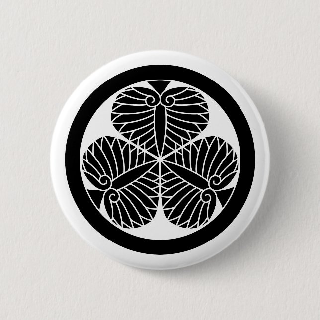 会 津 葵 BUTTON (Vorderseite)