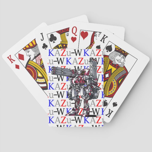 作品番号00010　「高出力荷粒子砲3連装2基装備の砲兵機」 SPIELKARTEN (Rückseite)