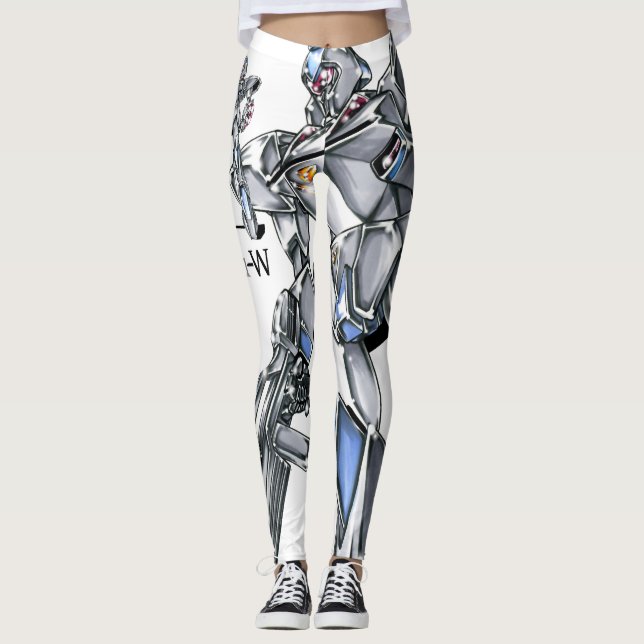 作品番号00011　「主力量産機」 LEGGINGS (Vorderseite)