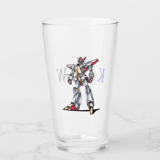 作品番号00014　「主人公用機体」 GLAS (Rückseite)