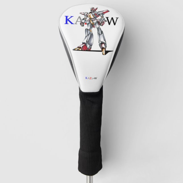 作品番号00014　「主人公用機体」 GOLF HEADCOVER (Vorderseite)