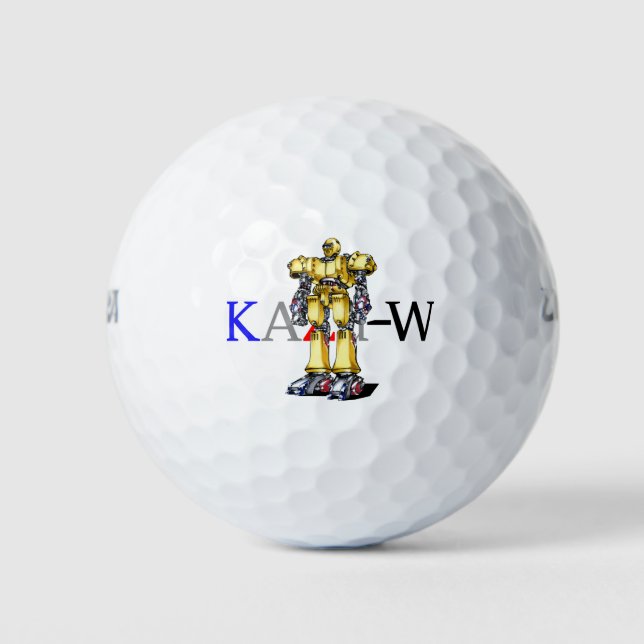 作品番号00015　「特殊用途機」 GOLFBALL (Vorderseite)
