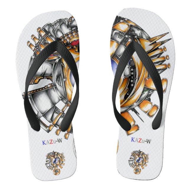 作品番号00017　「闇から点る希望の増幅装置」 FLIP FLOPS (Fußbett)