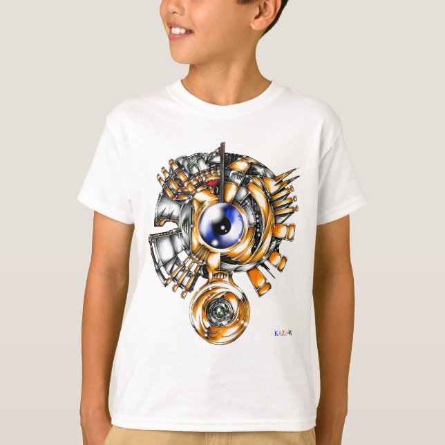 作品番号00017　「闇から点る希望の増幅装置」TypeA T-Shirt (Vorderseite)