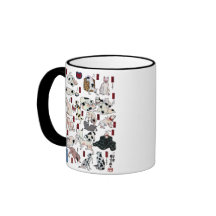 其のまま地口猫飼好五十三疋 （下）, 国芳 Katzen (3), Kuniyoshi,