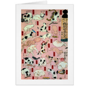 其 の ま ま 地 口 猫 de (), Cats(1), Kuniyoshi, Ukiyo-