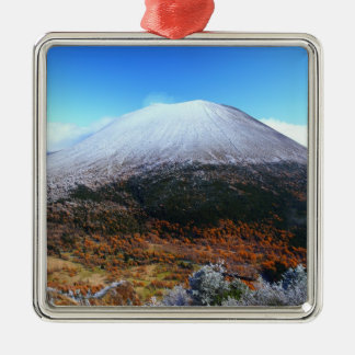 冠雪の浅間山 SILBERNES ORNAMENT