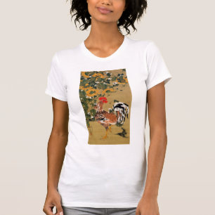 動 植 綵 絵(5)向 葵 日 雄 T-Shirt