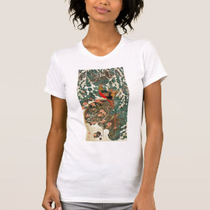 動 綵 絵(19)雪 錦 植, 中 T-Shirt