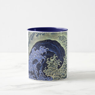 北 斎 波, 北 斎 Hokusai Wave, Hokusai, Tasse
