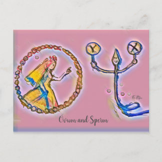 受 精 卵 ピ ラ の. POSTKARTE